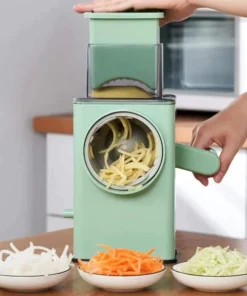 multifunctional-manual-rotary-vegetable-cutter-cheese-grater-with-handle-durable-mandolin-slicer-with-suction-base-3-in-1-interchangeable-blades